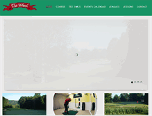 Tablet Screenshot of fairchildwheelergolf.com